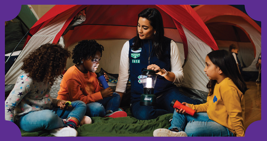 You can make a difference. Volunteer with Girl Scouts. You can make a difference. Volunteer with Girl Scouts.