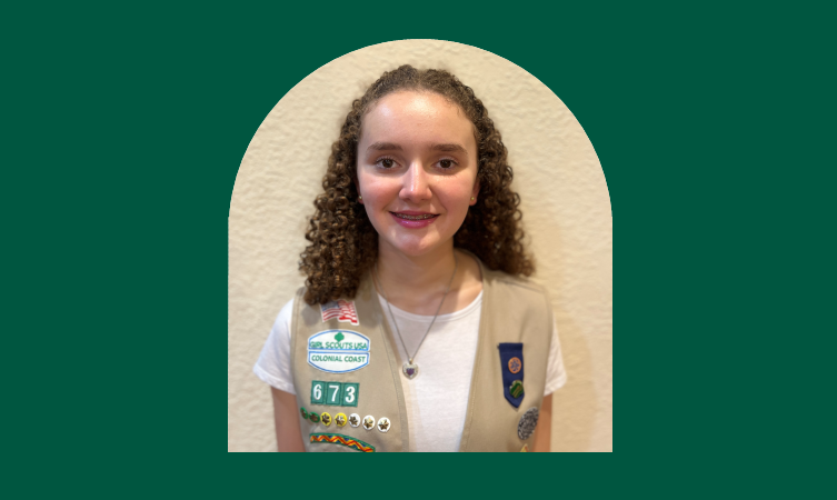 Driven by a deep compassion for animals, particularly pit bulls and older dogs who often face adoption challenges, Abi collaborated with Chesapeake Animal Services’ Outreach Coordinator Kasey Gallardo to shine a light on these furry friends in need, and earned the Girl Scout Gold Award. 