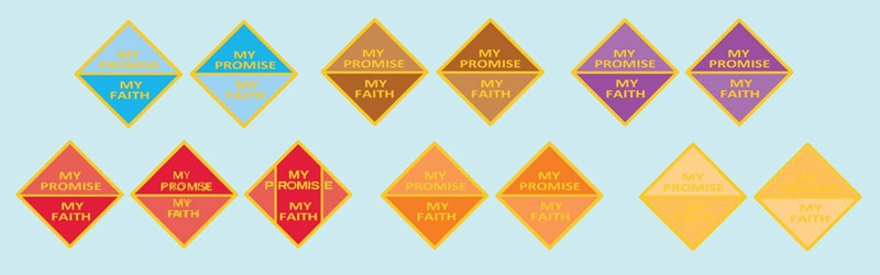 My Promise, My Faith Pins