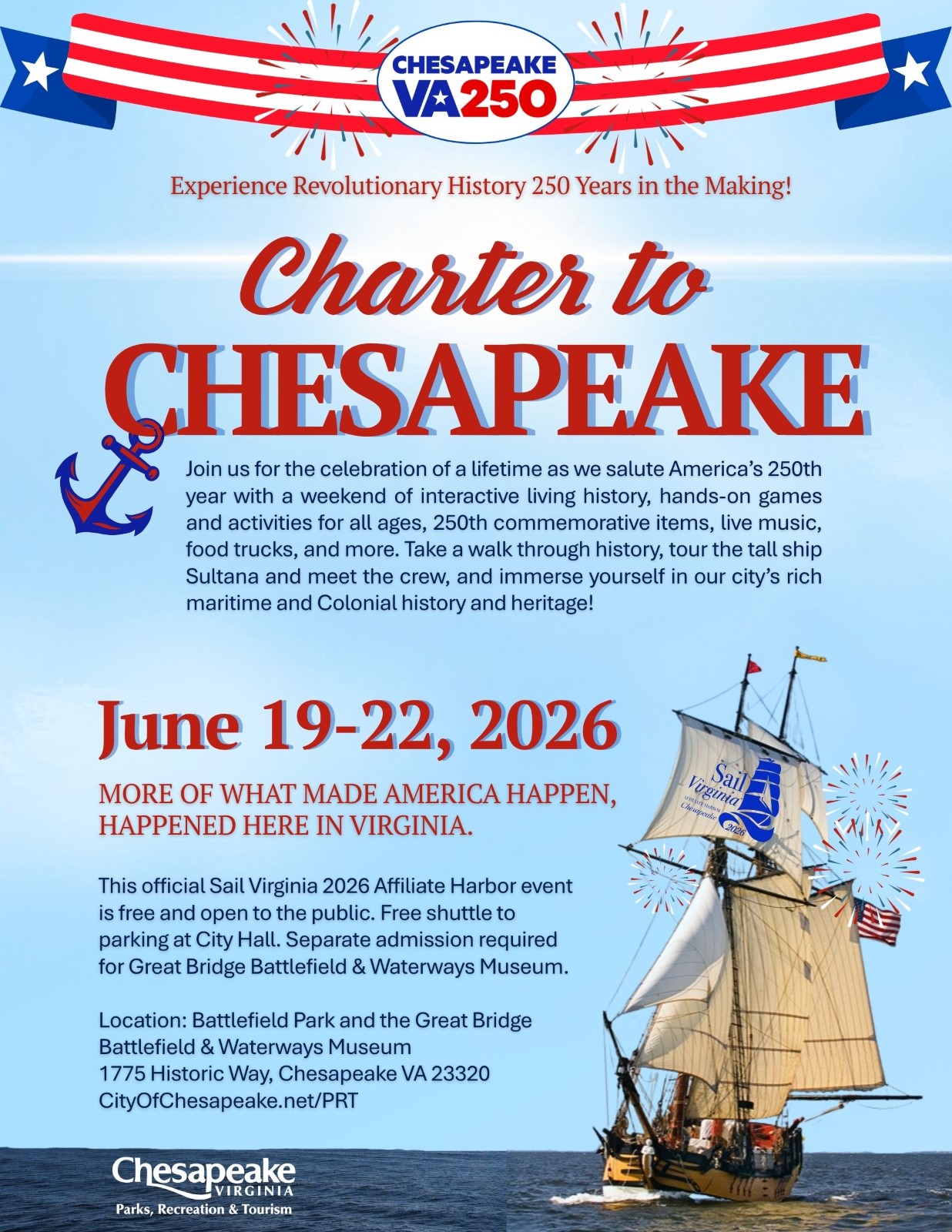 Charter to Chesapeake