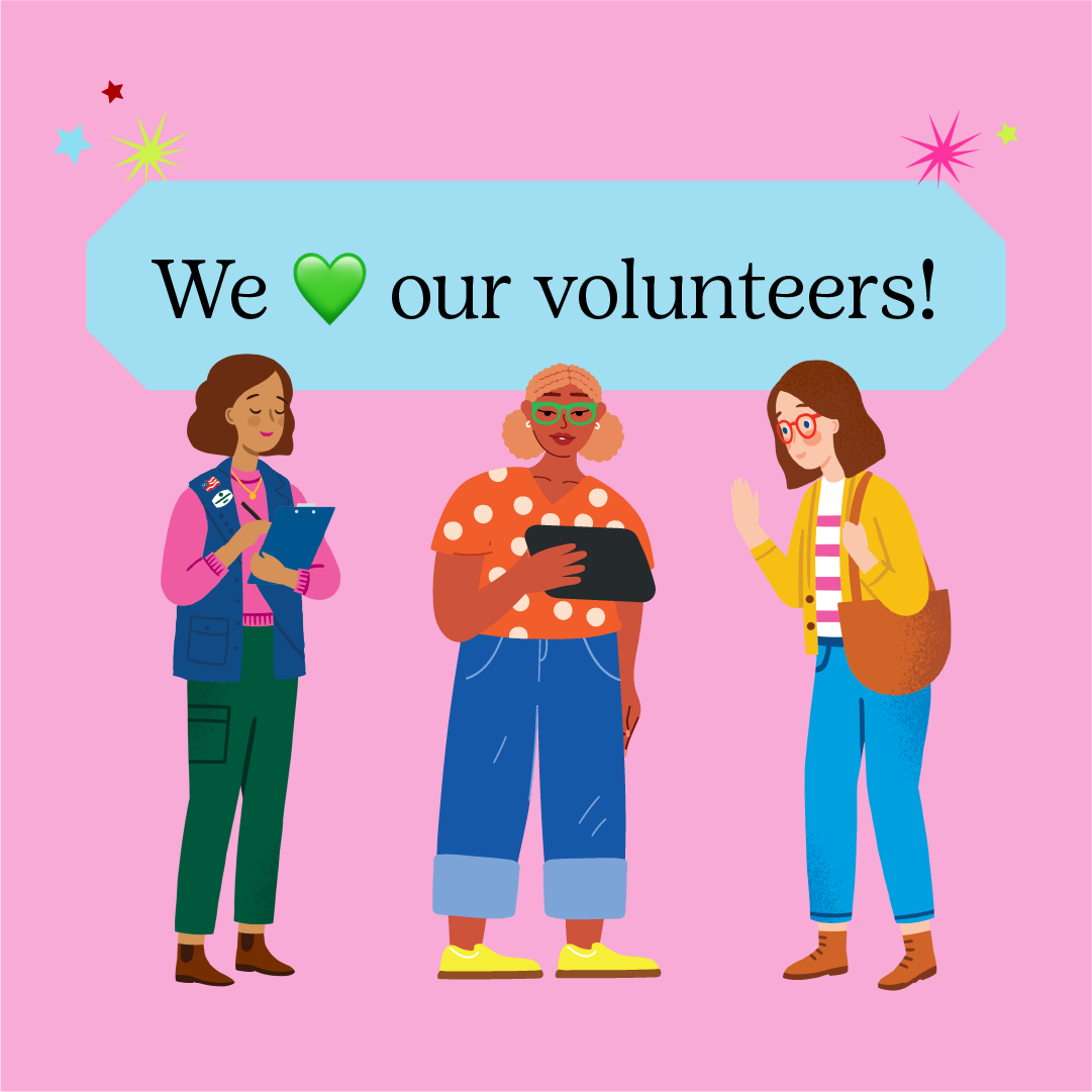 We love our volunteers!