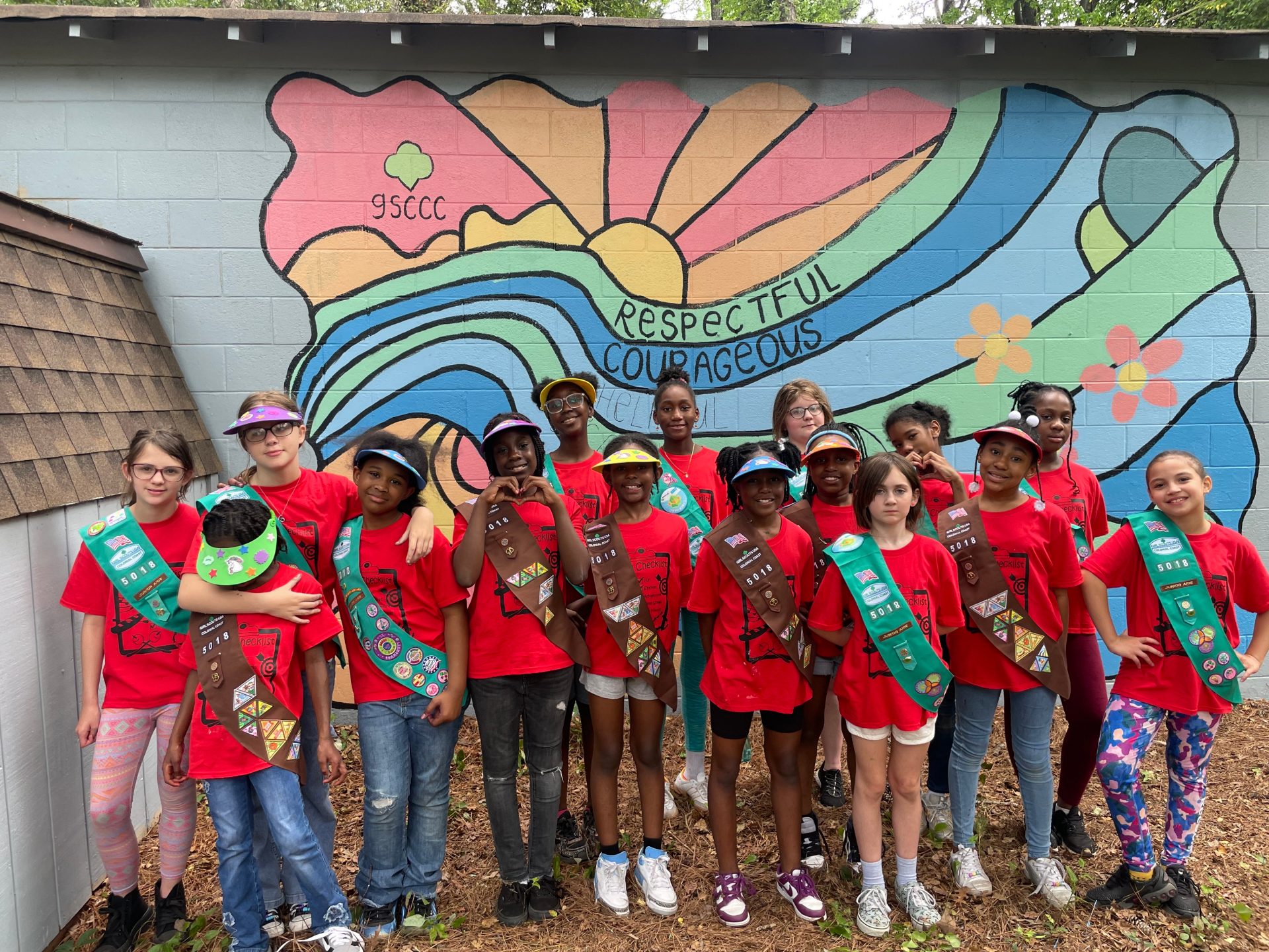 Girl Scouts from our community troops enjoyed a day at Camp Apasus this summer