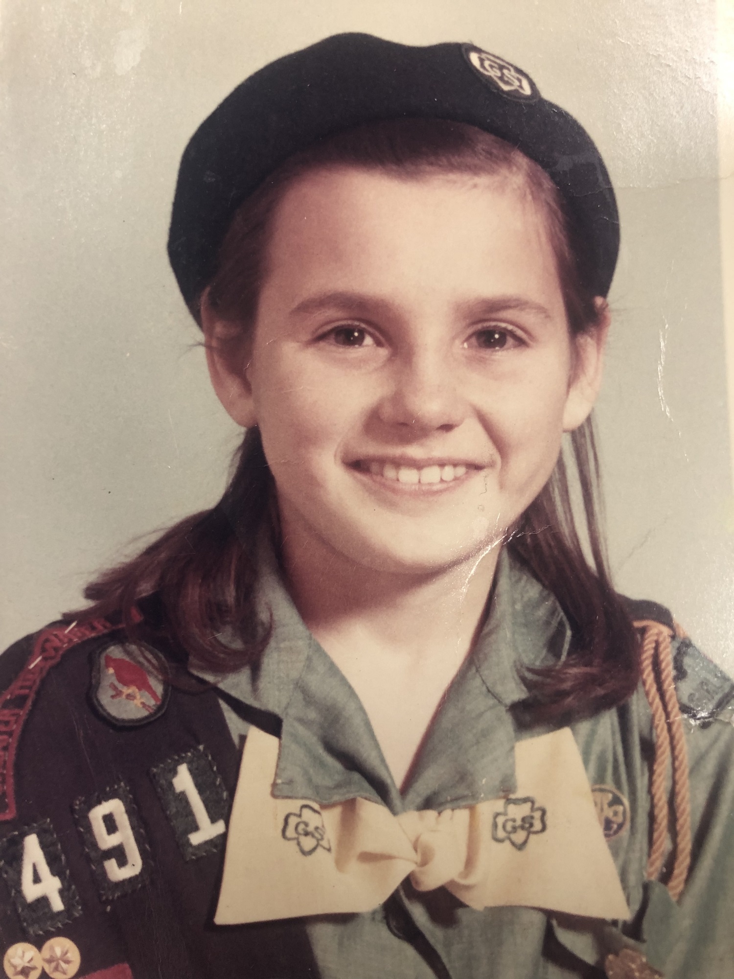 Judy joined Junior Troop 491 in 1964