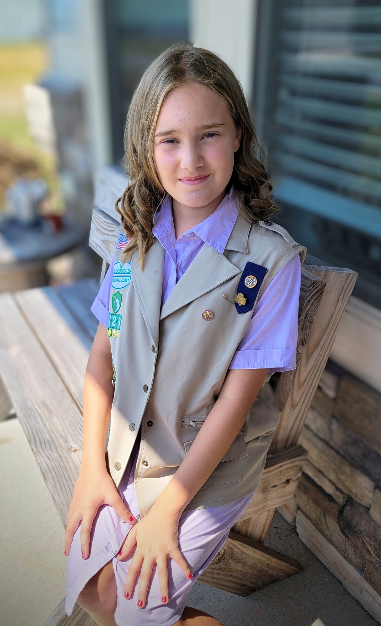 Girl Scout Cadette Anastasia