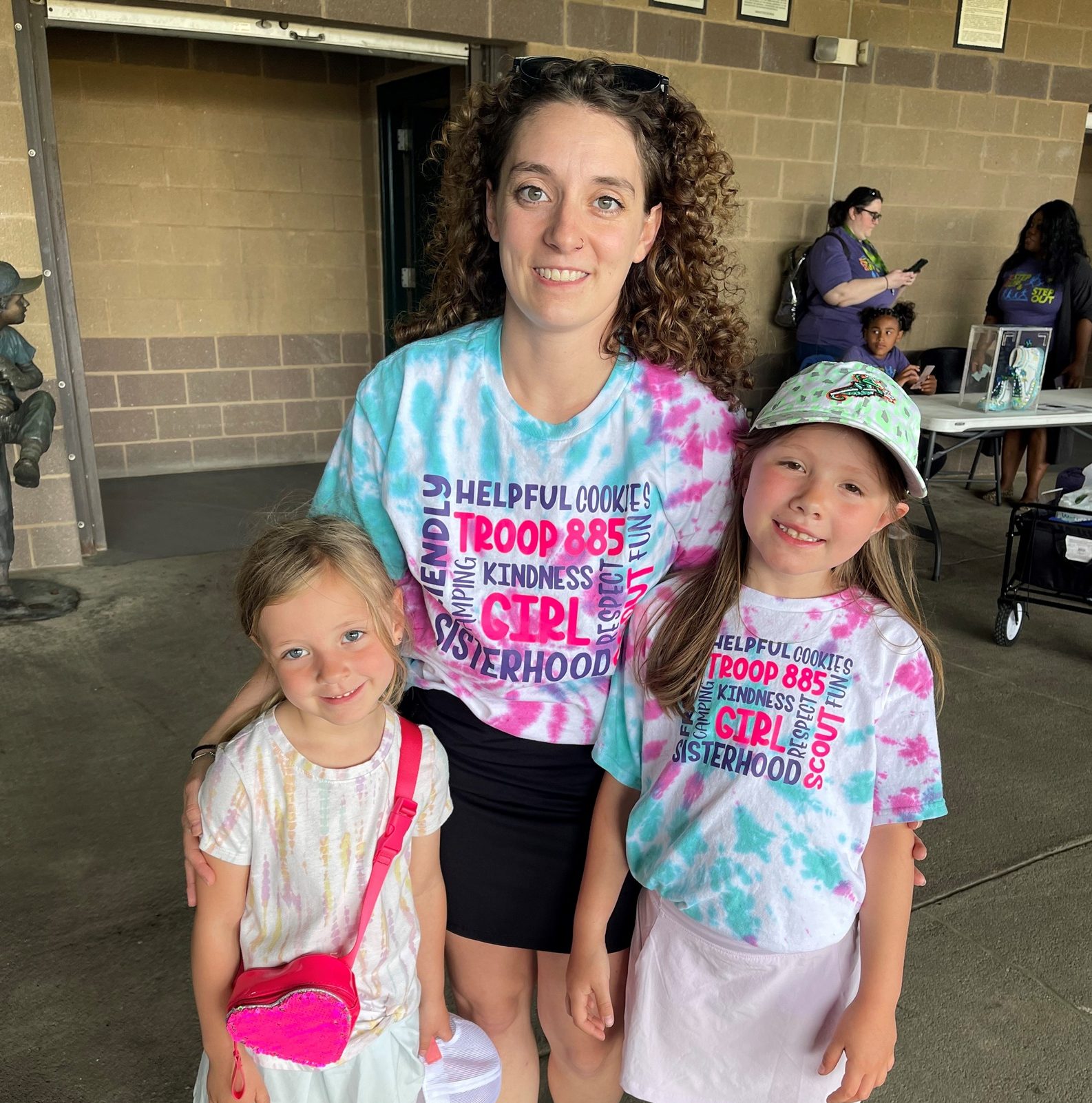 Tori Lincoln with her two girls