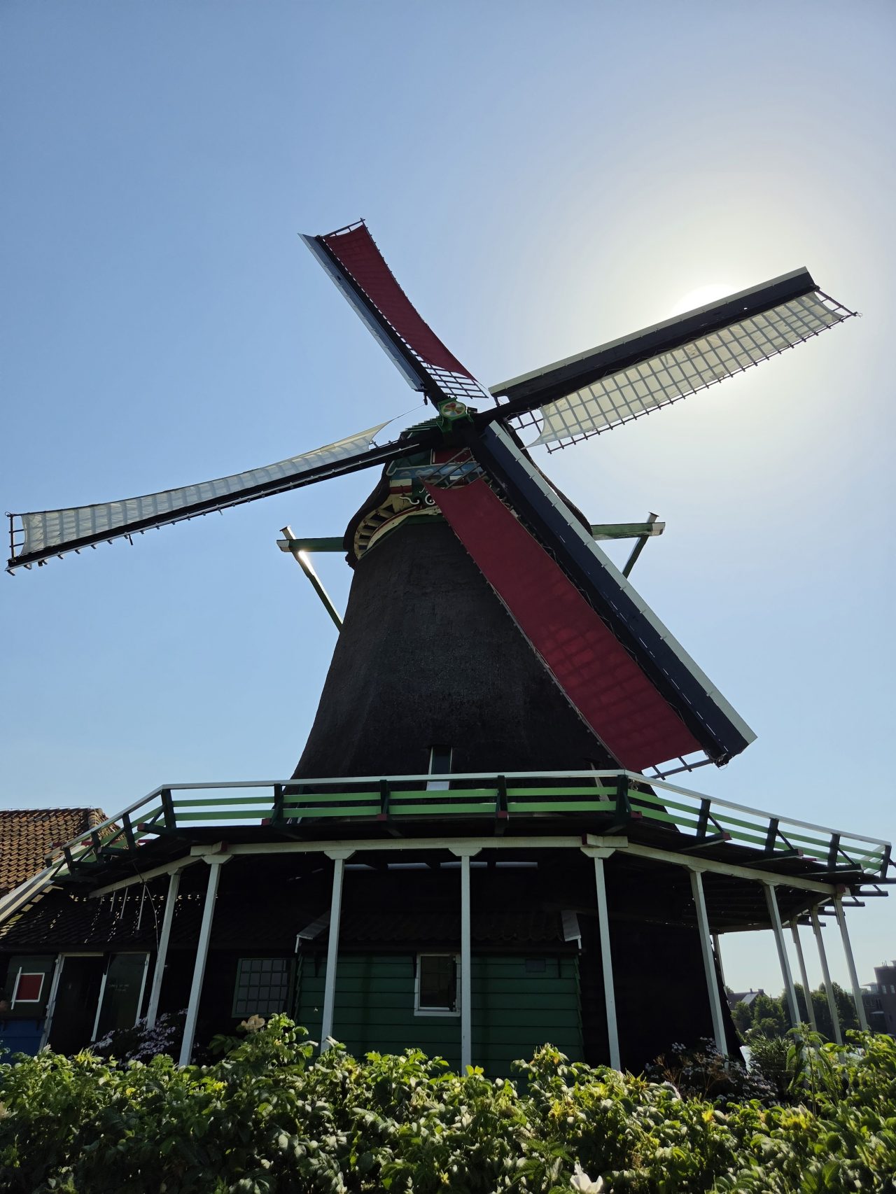 A windmill in the Netherlands
