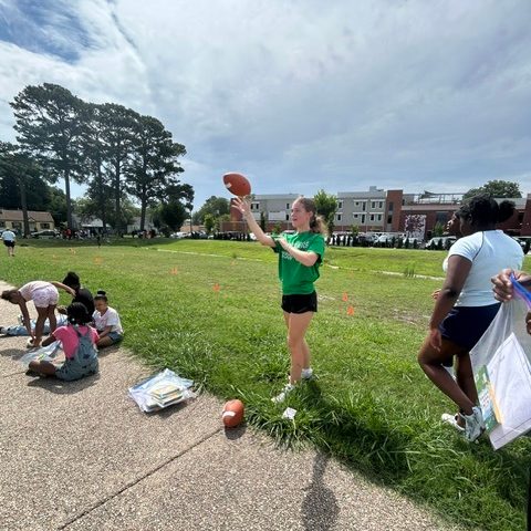 Girl Scout Cadette Emily K. from Troop 505