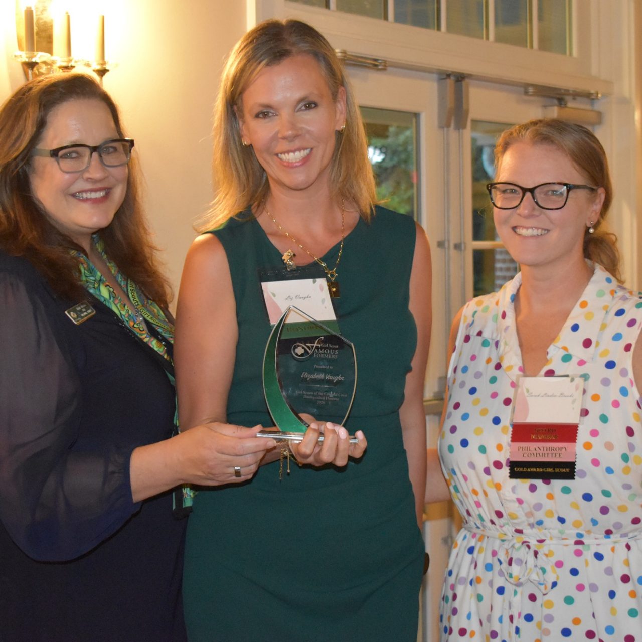 Tracy Keller, Liz Vaughn, Sarah Linden-Brooks