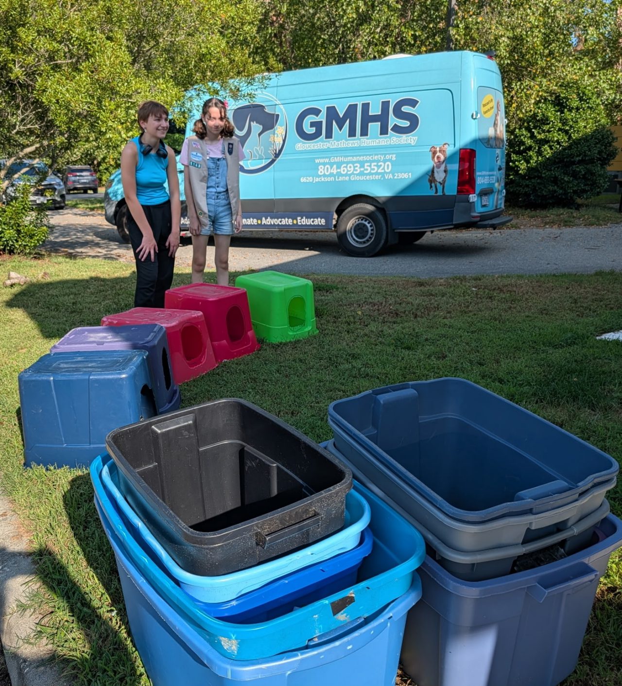 Girl Scout Cadette Emma D. from Troop 553 in Virginia Beach