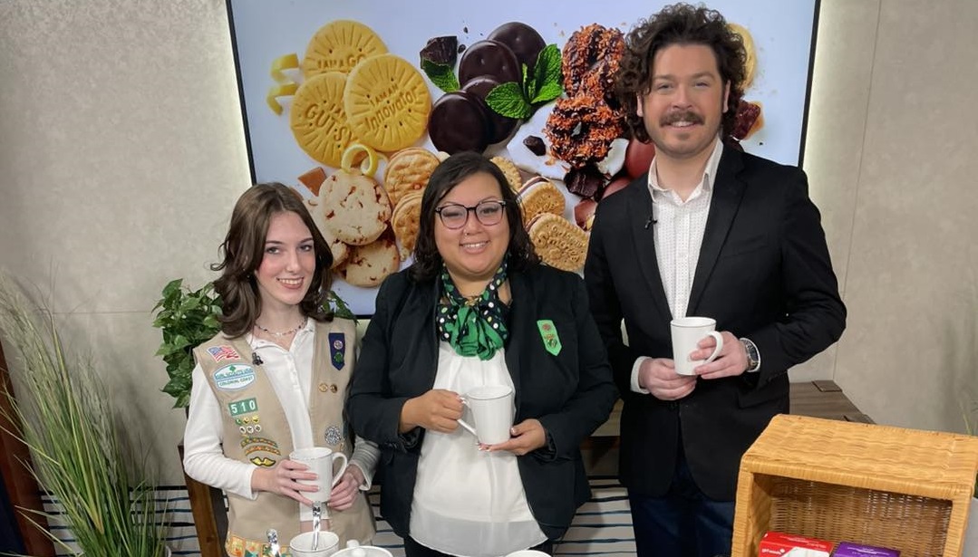 2025 Cookie Season Preview on Coast Live with Girl Scout Senior Cailyn, GSCCC Public Relations Manager Shanise Harris, and host Chandler Nunnally