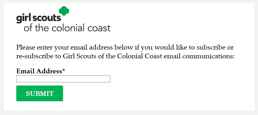 Communications Opt-in screenshot instructions