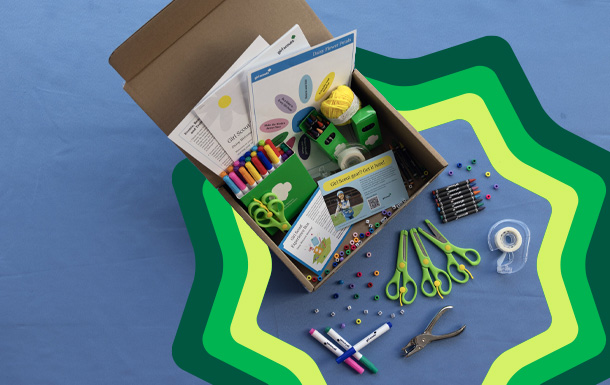 Lead Confidently with Girl Scout Experience Boxes: Sign up as a new Daisy (K–1) or Brownie (2–3) troop leader and receive complimentary monthly boxes packed with scripts, supplies, and activities to support you every step of the way