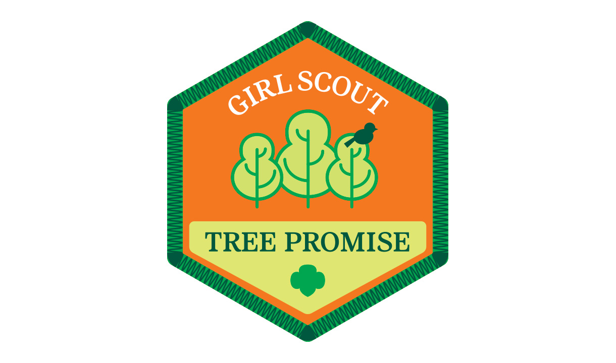 Girl Scout Tree Promise Patch