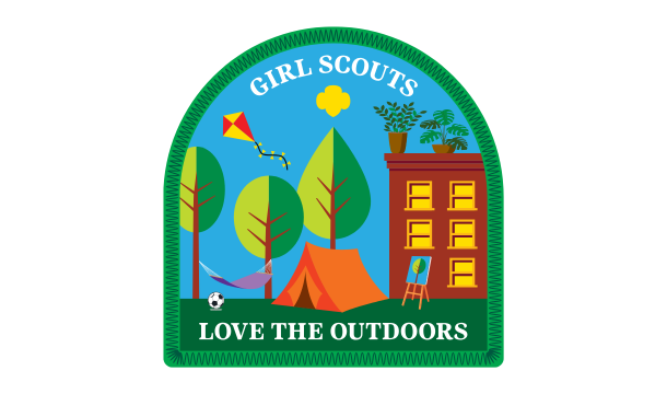 Girl Scouts Love the Outdoors Challenge Patch