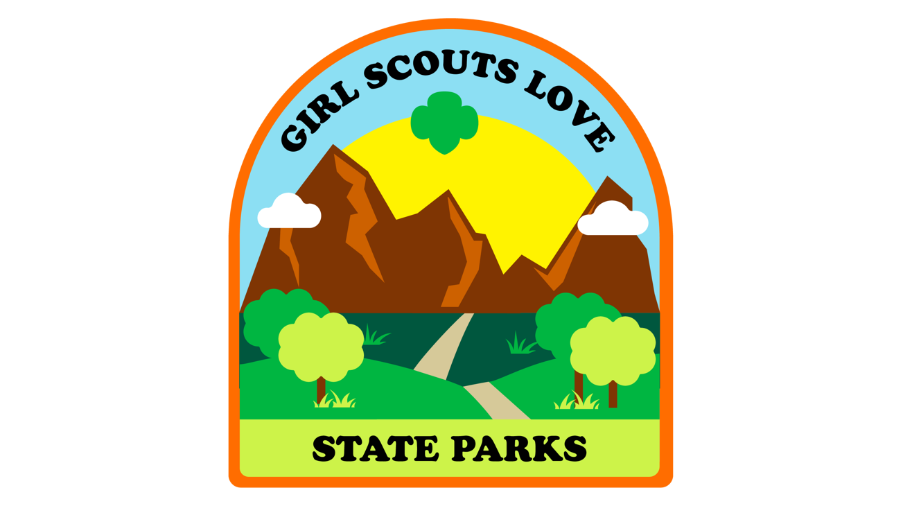 Girl Scouts Love State Parks Patch