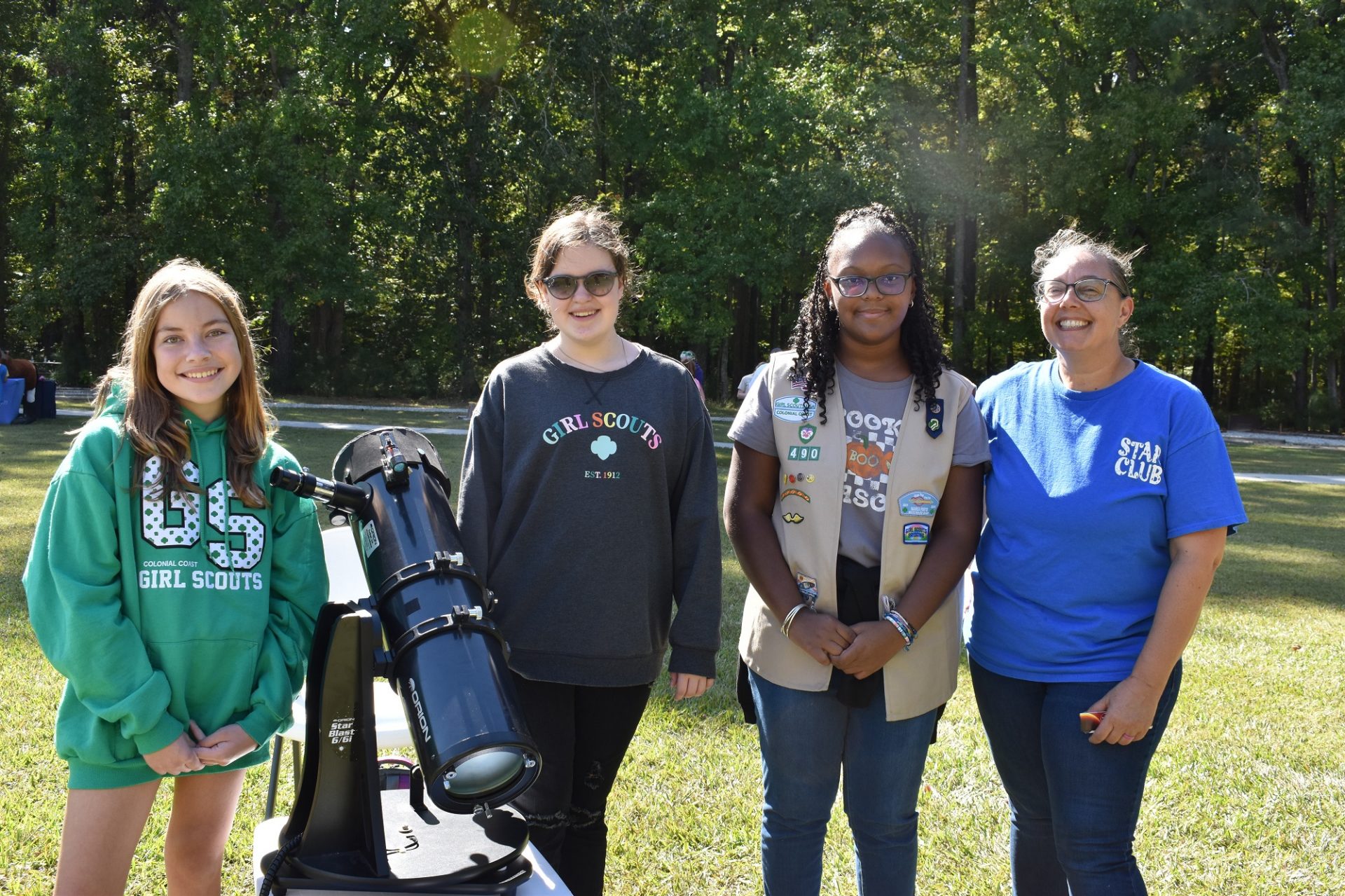 GSCCC Star Club at the 2024 Girl Scout Fest event