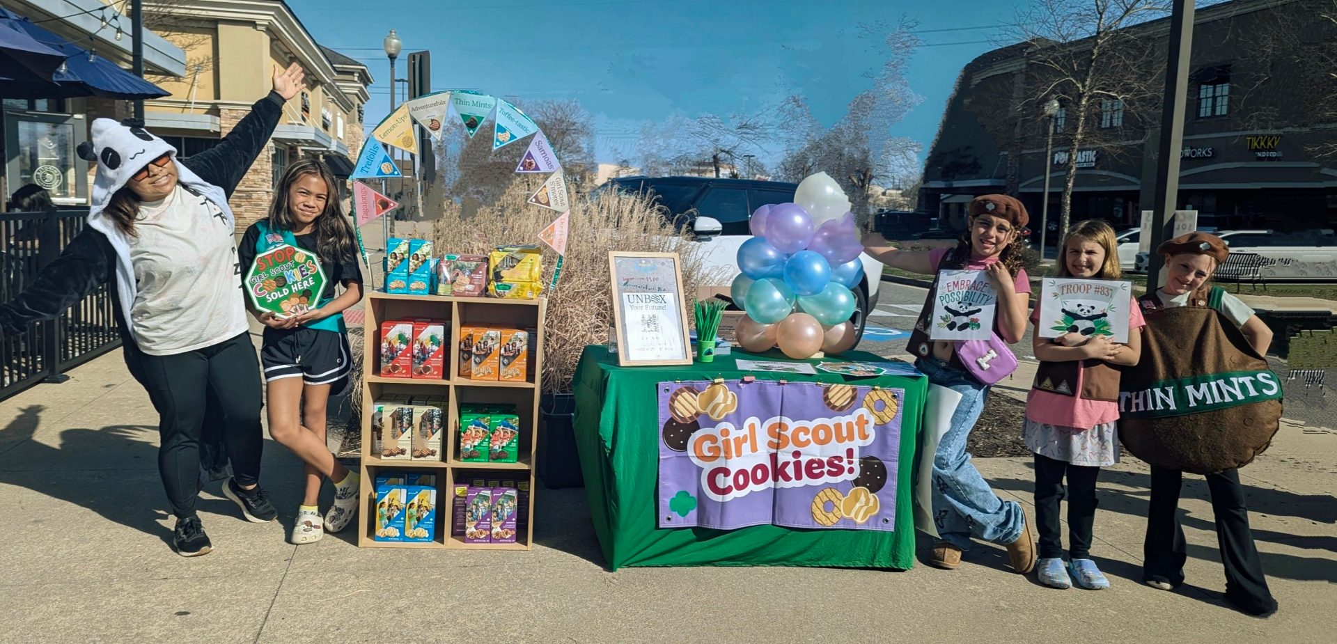 Cookie Spirit Contest Winner Troop 837 from Virginia Beach