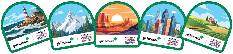 America250 Commemorative Patches