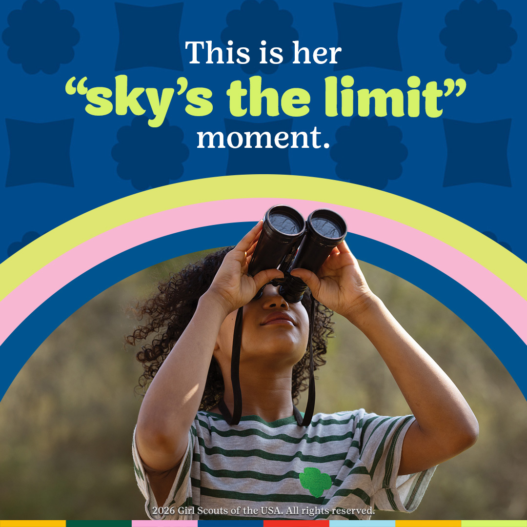 This is her "sky's the limit" moment.