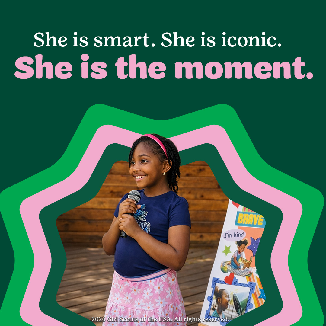 She is smart. She is iconic. She is the moment.