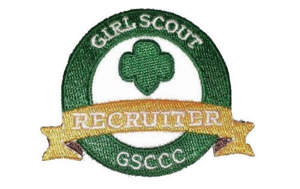 Earn the Girl Scout Recruiter Patch