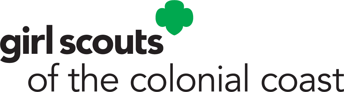 Official logo for the Girl Scouts of the Colonial Coast