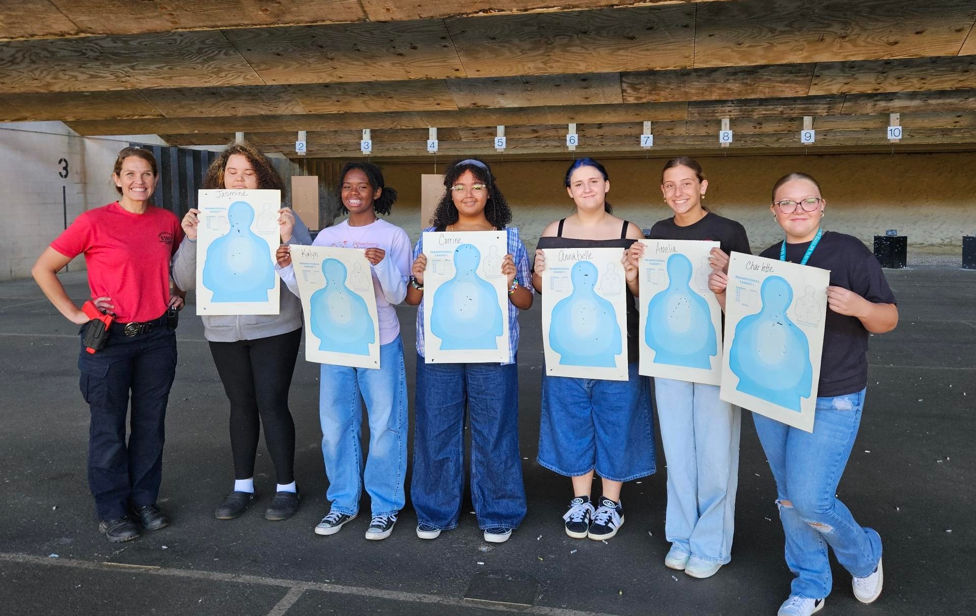 Local Girl Scouts take aim at Chesapeake shooting range