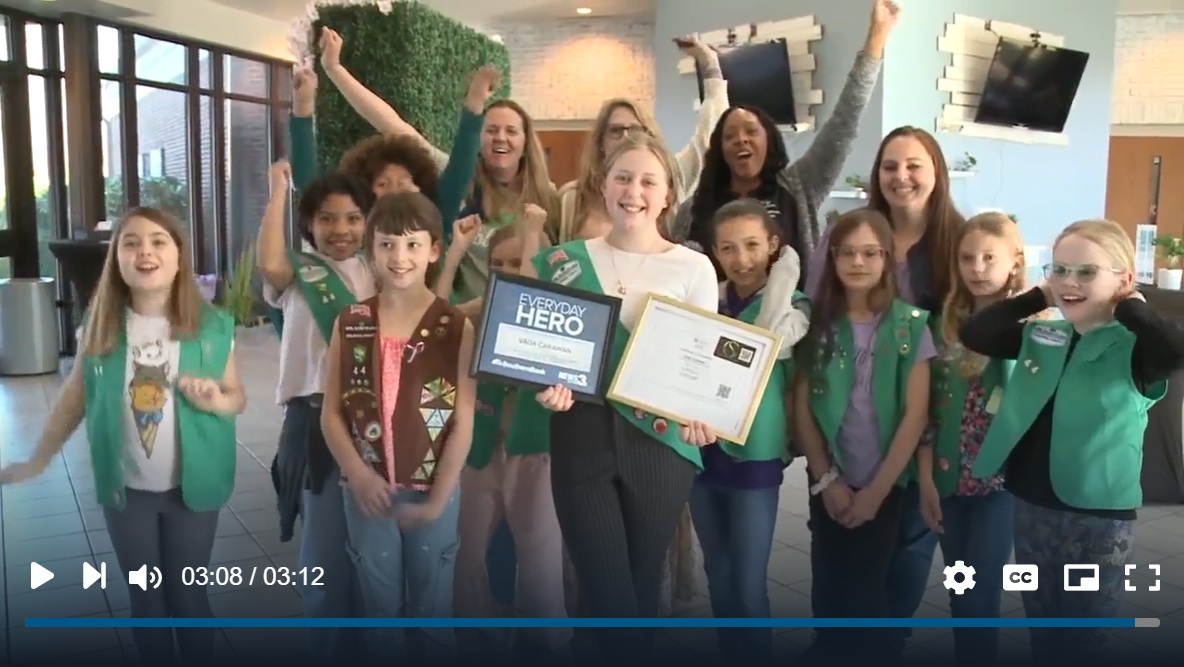 Video of Vada's award presentation from WTKR