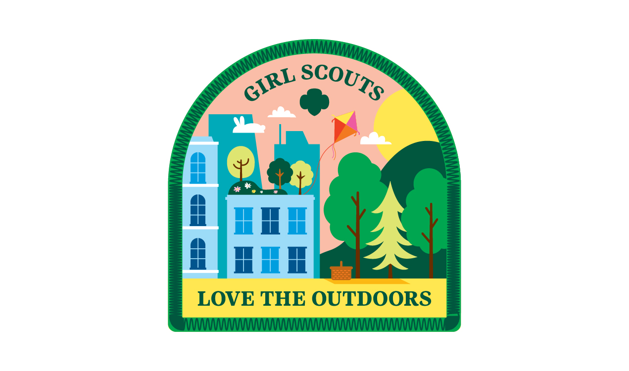 Girl Scouts Love the Outdoors Challenge Patch